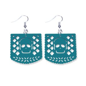 Aretes Calaverita - Papel Picado
